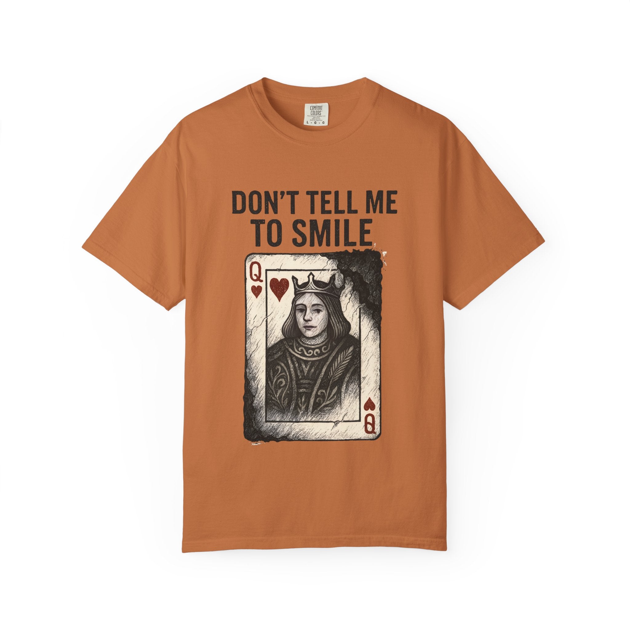 Don't Tell Me To Smile: Respawn and Reclaim T-Shirt, Graphic Tee, Fun Fashion, Gift for Gamers, Unique Statement Shirt, Casual Wear, Birthday and Celebrations