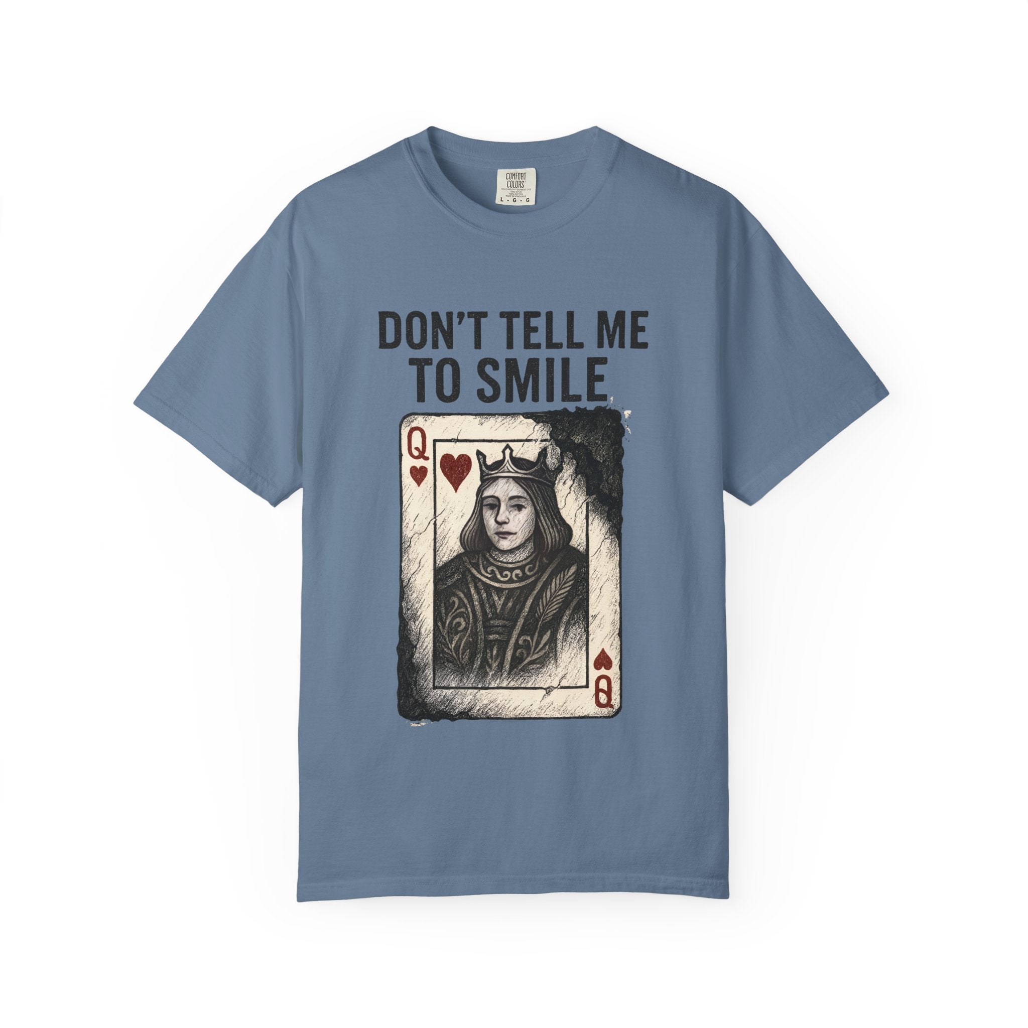 Don't Tell Me To Smile: Respawn and Reclaim T-Shirt, Graphic Tee, Fun Fashion, Gift for Gamers, Unique Statement Shirt, Casual Wear, Birthday and Celebrations
