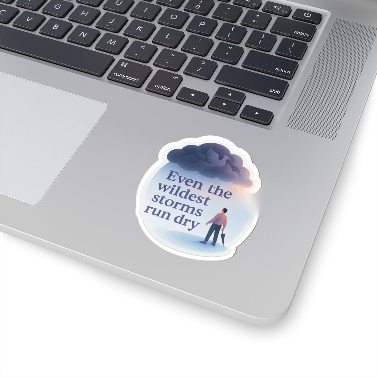 Stickers - Storm & Sunlight Collection - Even the wildest storms run dry - Style 1