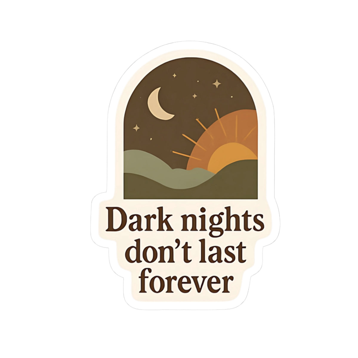 Storm & Sunlight - Stickers for Weathering the Heart - Style 3