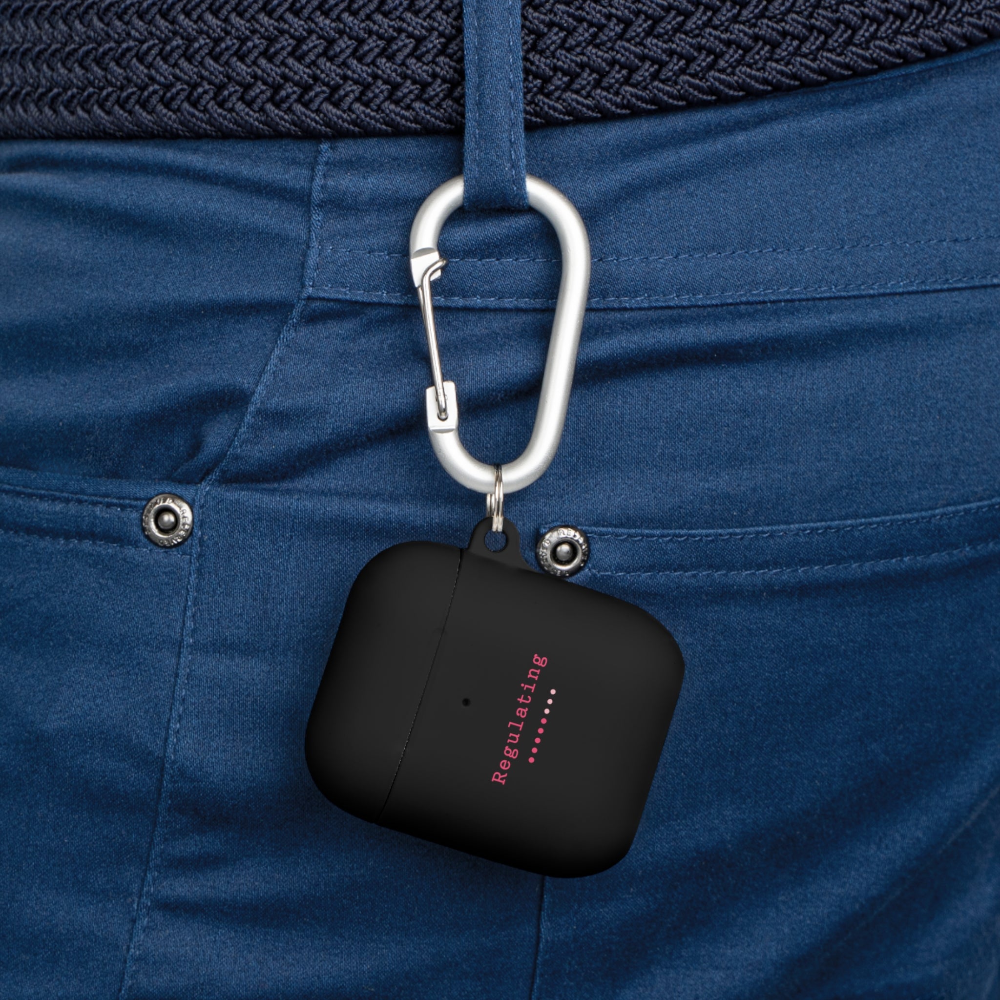 Soft Riot Supply Co. - Regulating Style 1- Stylish AirPods Case Cover, Funny AirPods Pro Protector, Gift for Tech Lovers, Unique AirPods Accessory, Perfect for Holidays