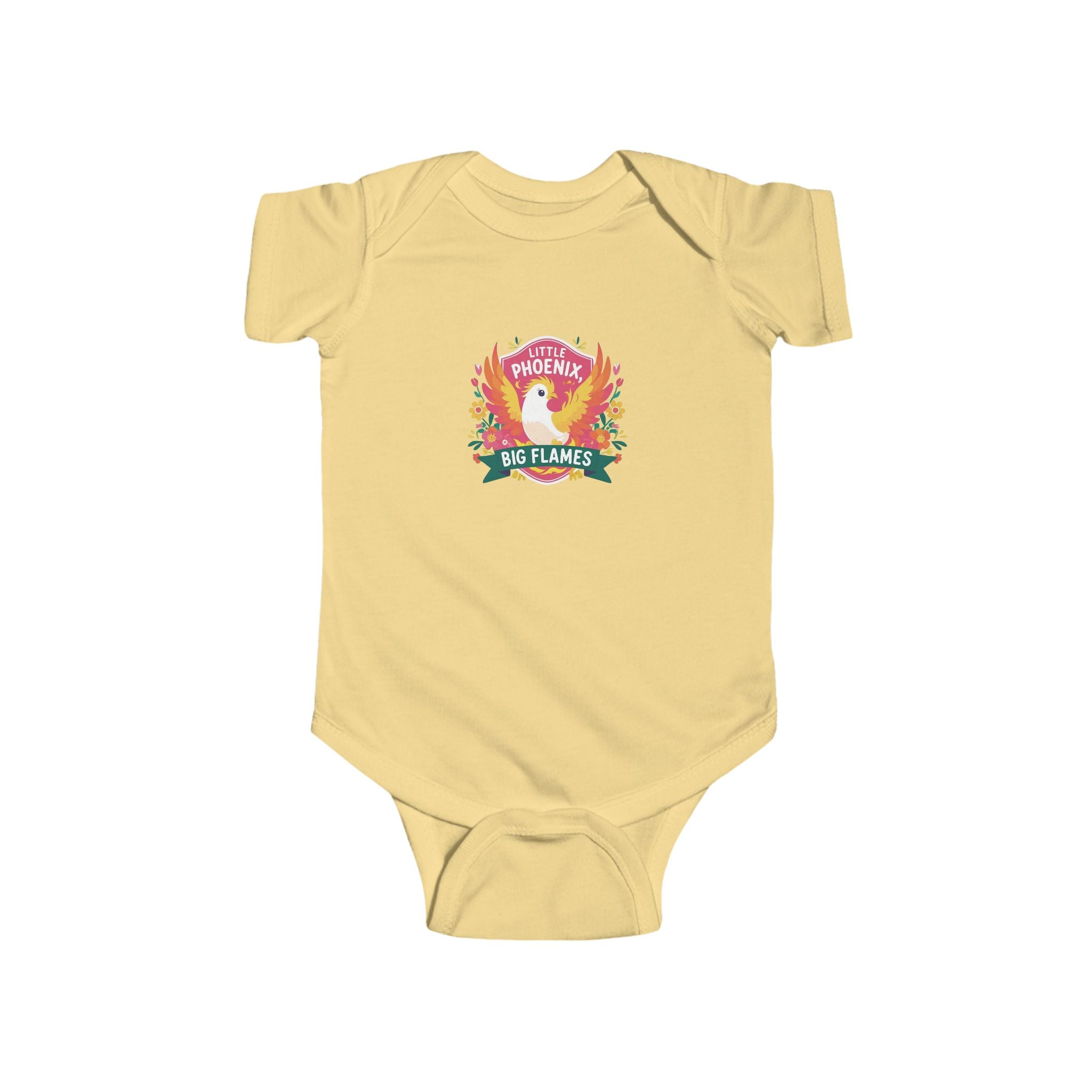 Phoenix Sparks - Baby Bodysuit, Cute Infant Clothing, Newborn Gift, Baby Shower, Celebrate Little Ones, Unique Baby Outfit