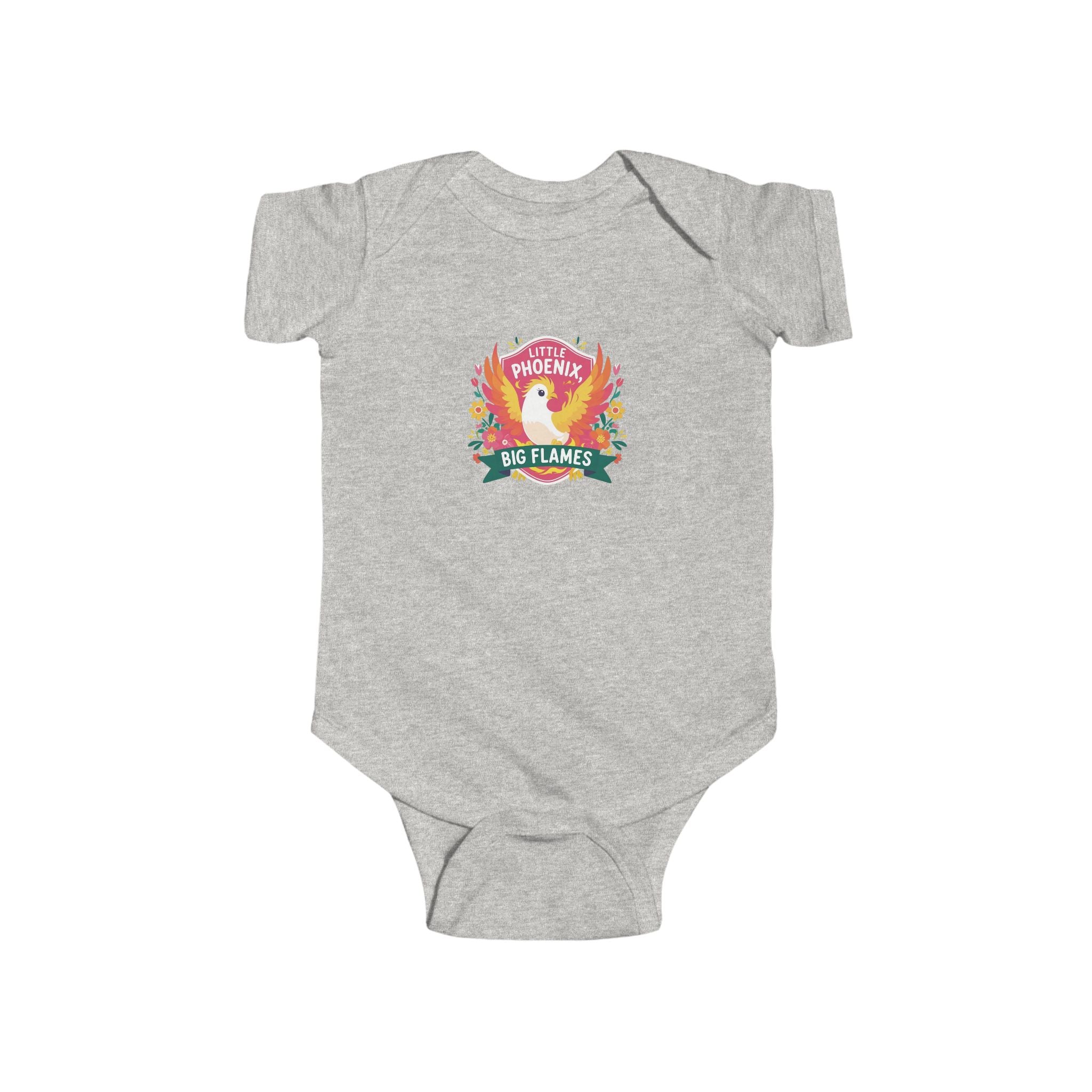 Phoenix Sparks - Baby Bodysuit, Cute Infant Clothing, Newborn Gift, Baby Shower, Celebrate Little Ones, Unique Baby Outfit