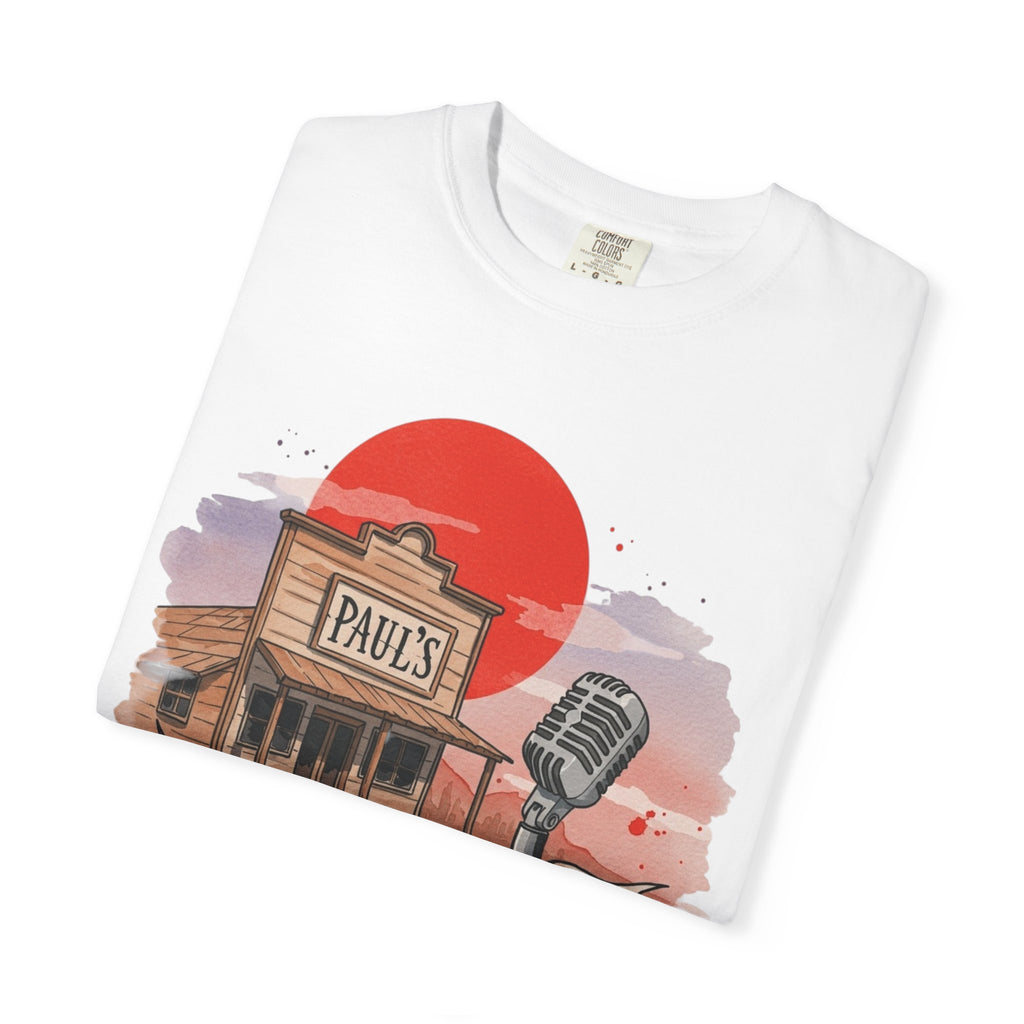 High Plains Drifter Unisex Garment-Dyed T-shirt, Respawn & Reclaim Collection, Vintage Tee, Boho Shirt, Western Top, Gift for Adventurers