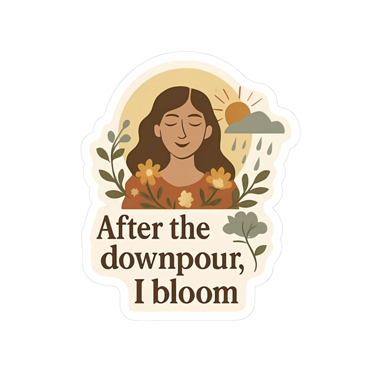 Storm & Sunlight - Stickers for Weathering the Heart - Style 3