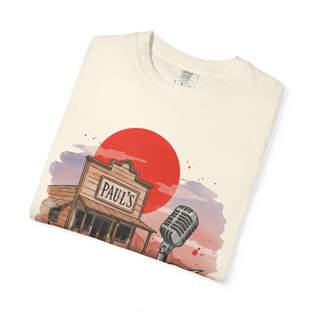 High Plains Drifter Unisex Garment-Dyed T-shirt, Respawn & Reclaim Collection, Vintage Tee, Boho Shirt, Western Top, Gift for Adventurers