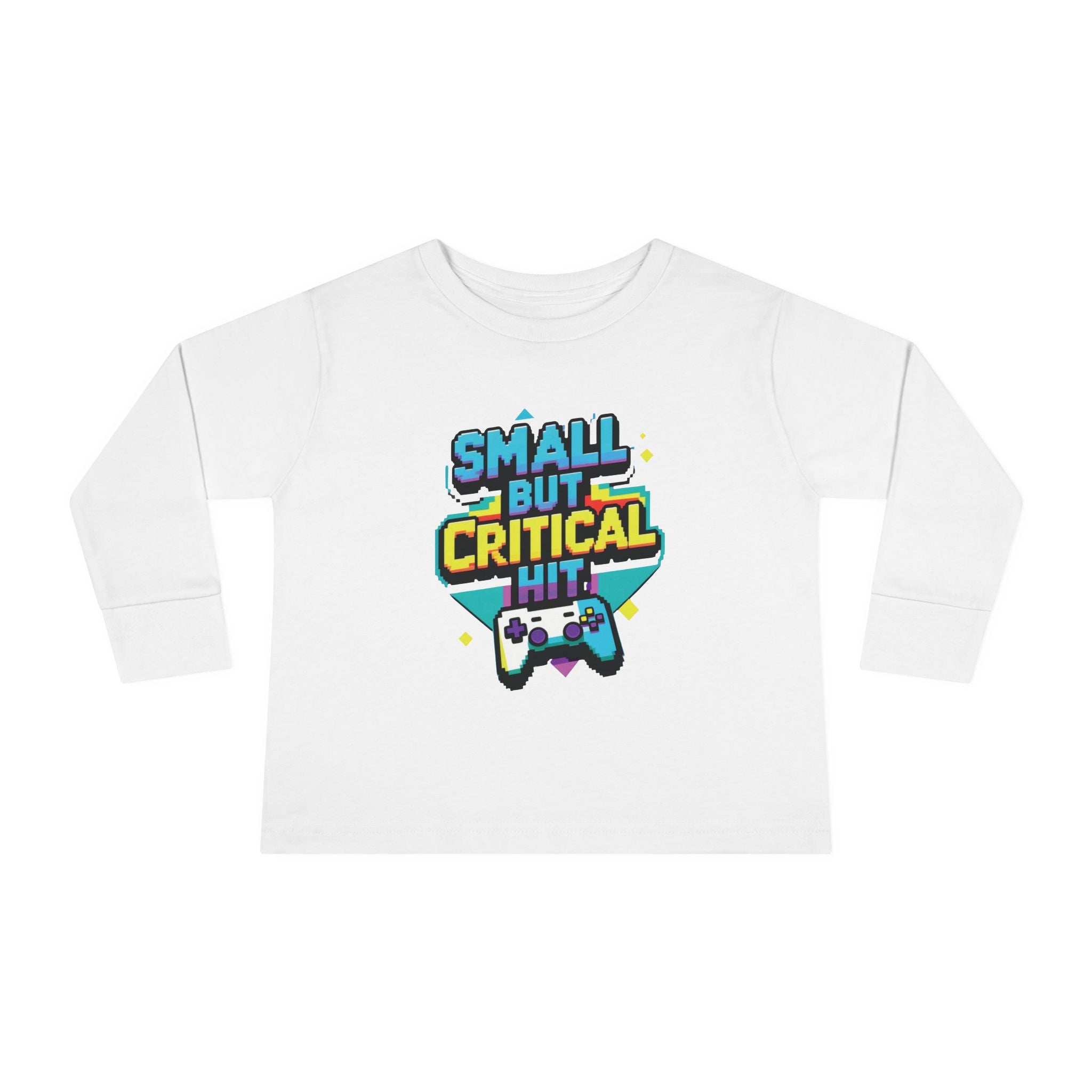 Respawn Sparks Collection - Gaming Toddler Long Sleeve Tee - Small But Critical Hit - Cute Kids' Shirt, Baby Gamer Tee, Video Game Apparel, Fun Toddler Clothing, [...]
