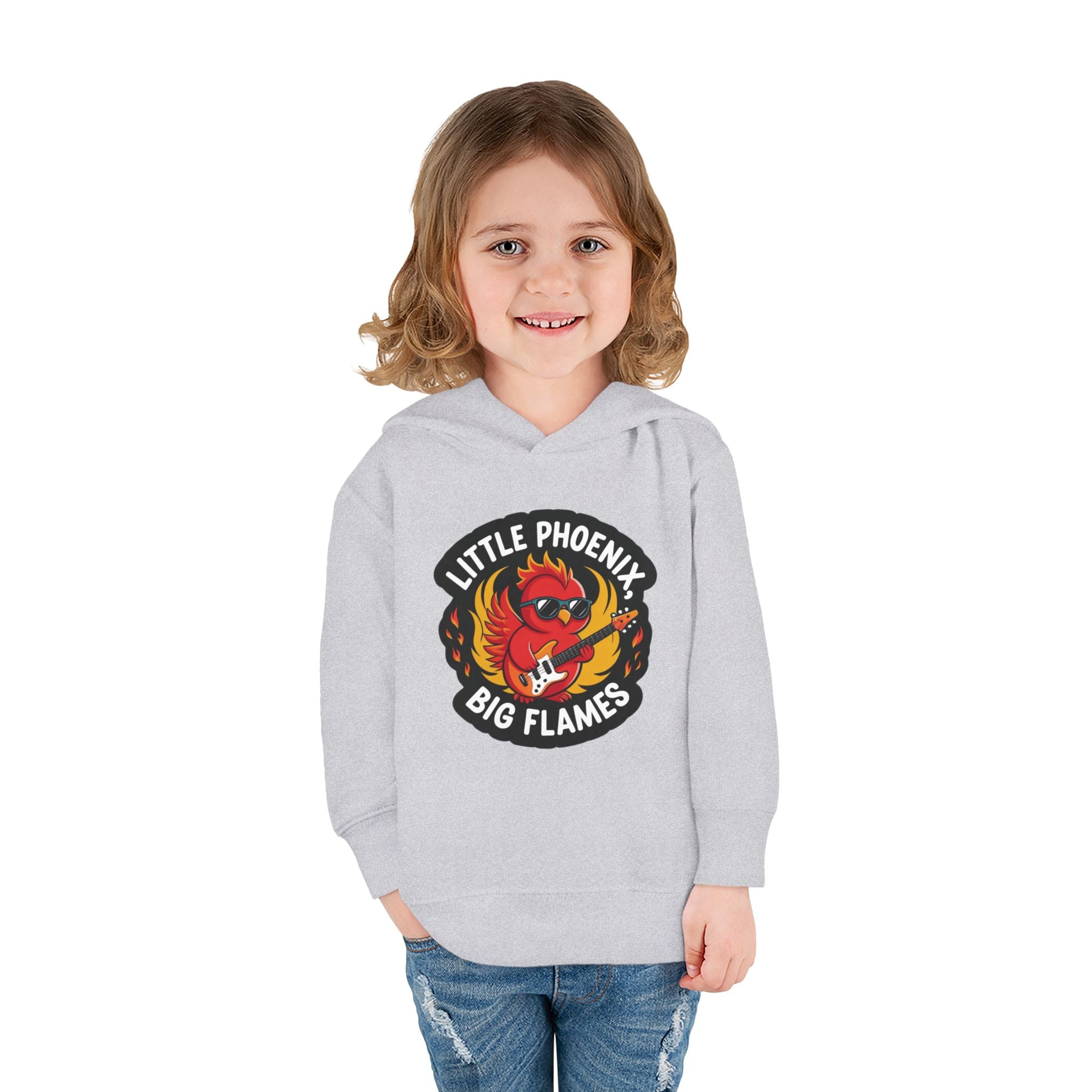 Phoenix Sparks - Little Phoenix Fleece Hoodie for Toddlers | Cozy Childrenswear, Gift for Kids, Fun Style, Cool Hoodie, Everyday Comfort